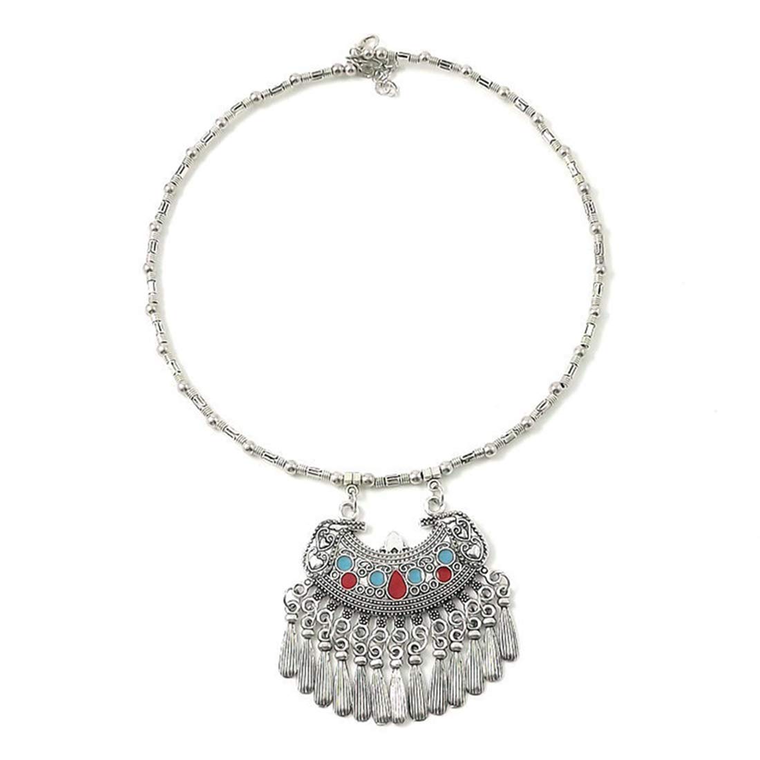 See full amazon price history chart for Yellow Chimes Classic Design Bohemian Antique Texture Oxidised Silver Plated Tibetan Style Choker Necklace for Women and Girls Yellow Chimes Classic Design Bohemian Antique Texture Oxidised Silver Plated Tibetan Style Choker Necklace for Women and Girls (B07XZ9XDCZ) Amazon Price History, Amazon Price Tracker