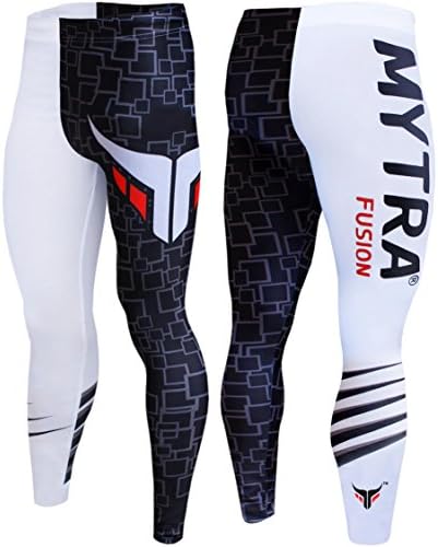 Mytra Fusion Kompressions Leggings Herren - Mit Seitentaschen Für Sport