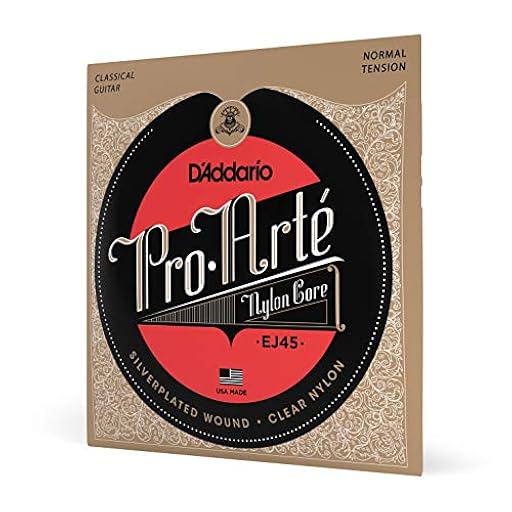 D´Addario Cuerdas Guitarra Española - EJ45 Pro-Arte, cuerdas de nailon para guitarra clásica, tensión normal | Ya disponible en tu tienda friki favorita! En mundofriki.es! D´Addario Cuerdas Guitarra Española - EJ45 Pro-Arte, cuerdas de nailon para guitarra clásica, tensión normal | Ya disponible en tu tienda friki favorita! En mundofriki.es!