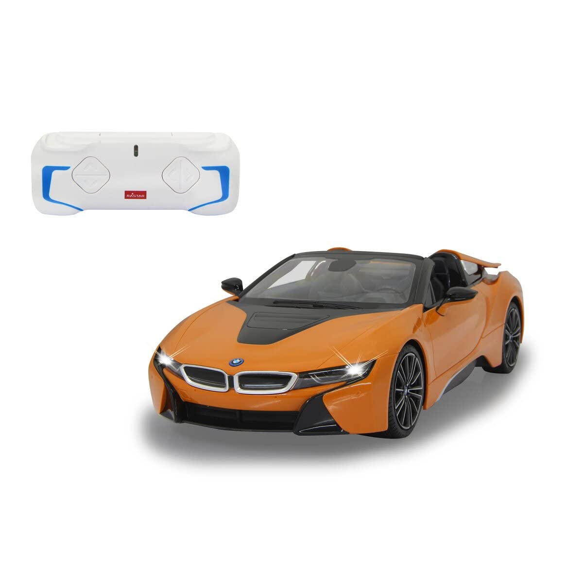Amazon.com: Jamara 405183 BMW I8 Roadster 1:12 Orange 2.4 GHz