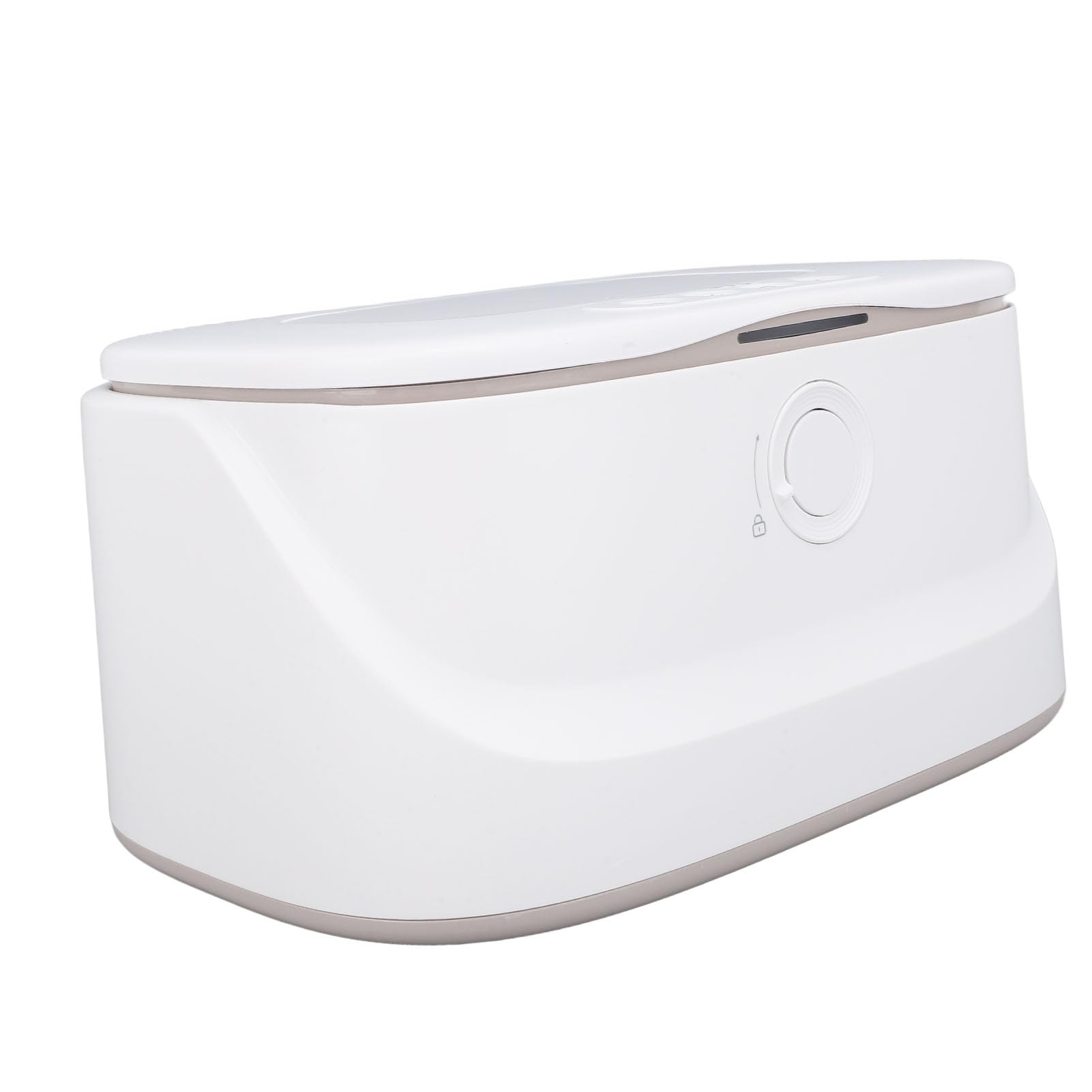 Distributeur Chauffe-lingettes pour bébé avec veilleuse Température réglable Chauffe-lingettes humides pour bébé Chauffe-lingettes de Grande capacité pour Nouveau-nés (Blanche)