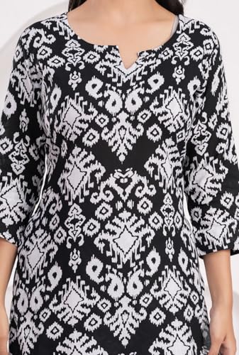 Image of YAZIA Women Cotton Lounge Wear Set - Printed Top & Pyjama Co-Ord Set | Soft Breathable Fabric | Daily, Nightwear & Home Wear | Small to 3XL