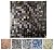 XUANINY Peel and Stick Backsplash Tiles for Kitchen,Bathroom,Fireplace,Self Adhesive Metal Aluminum Mosaic (12"x12") (10, Black Mix)