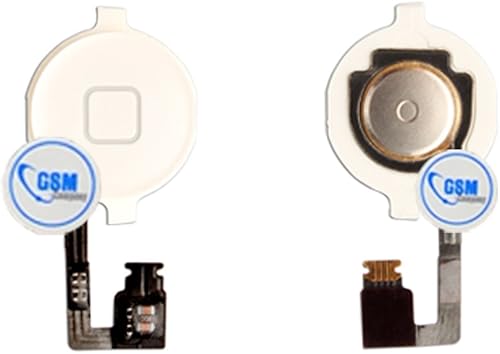 gsm-company de Pulsante Home Home Button Flex Cavo pulsante tasto Cable per Apple Iphone bianco itreu