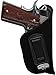 Uncle Mike's Off-Duty and Concealment Nylon OT ITP Holster (Black, Size 16, Left Hand)