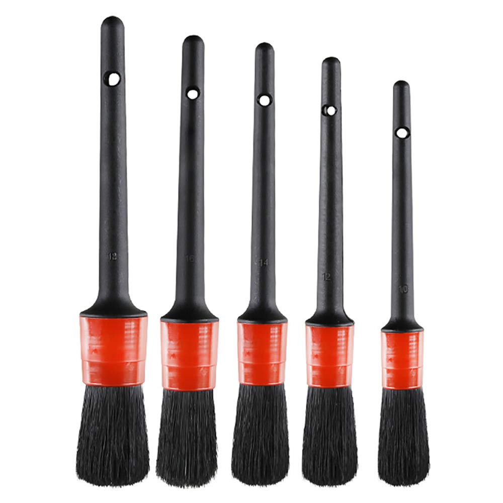 HBKOLEP Car Brush Interior Gap Brush Car Detailing Wash Cleaning Tire Tool (wq14)