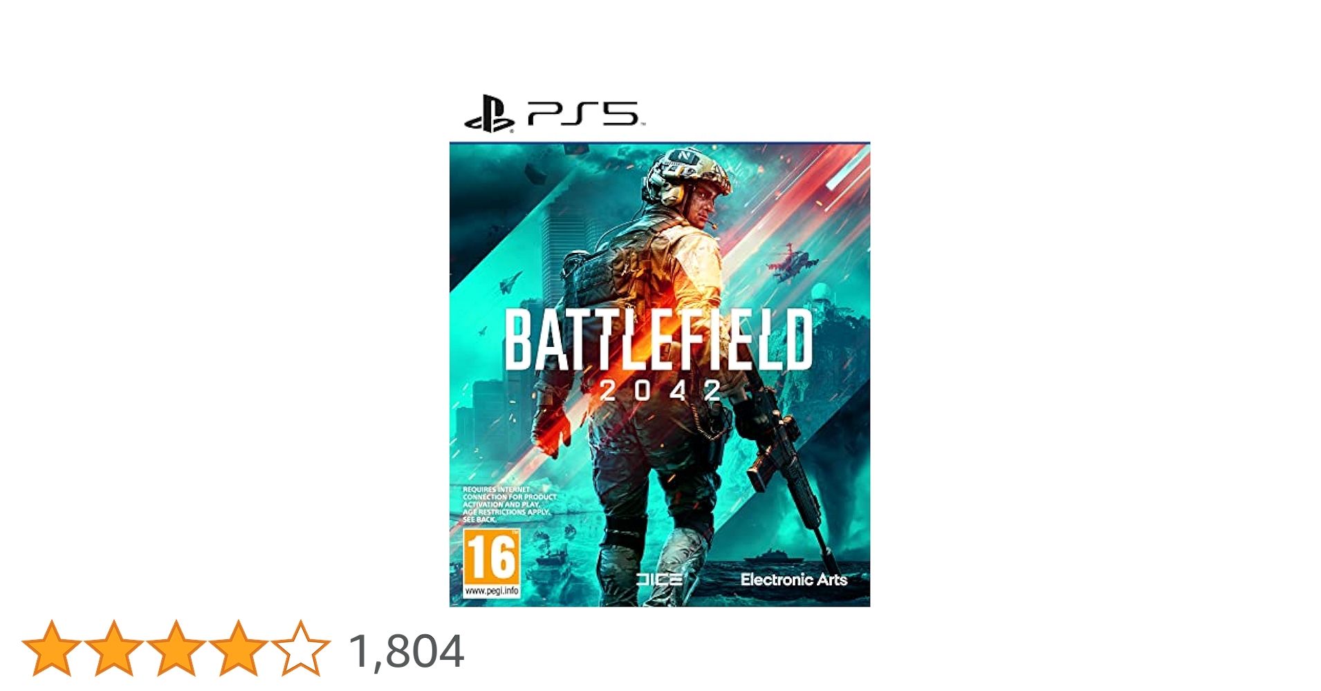 美品 バトルフィールド 2042 PS5 Battlefield™ 2042 PS5