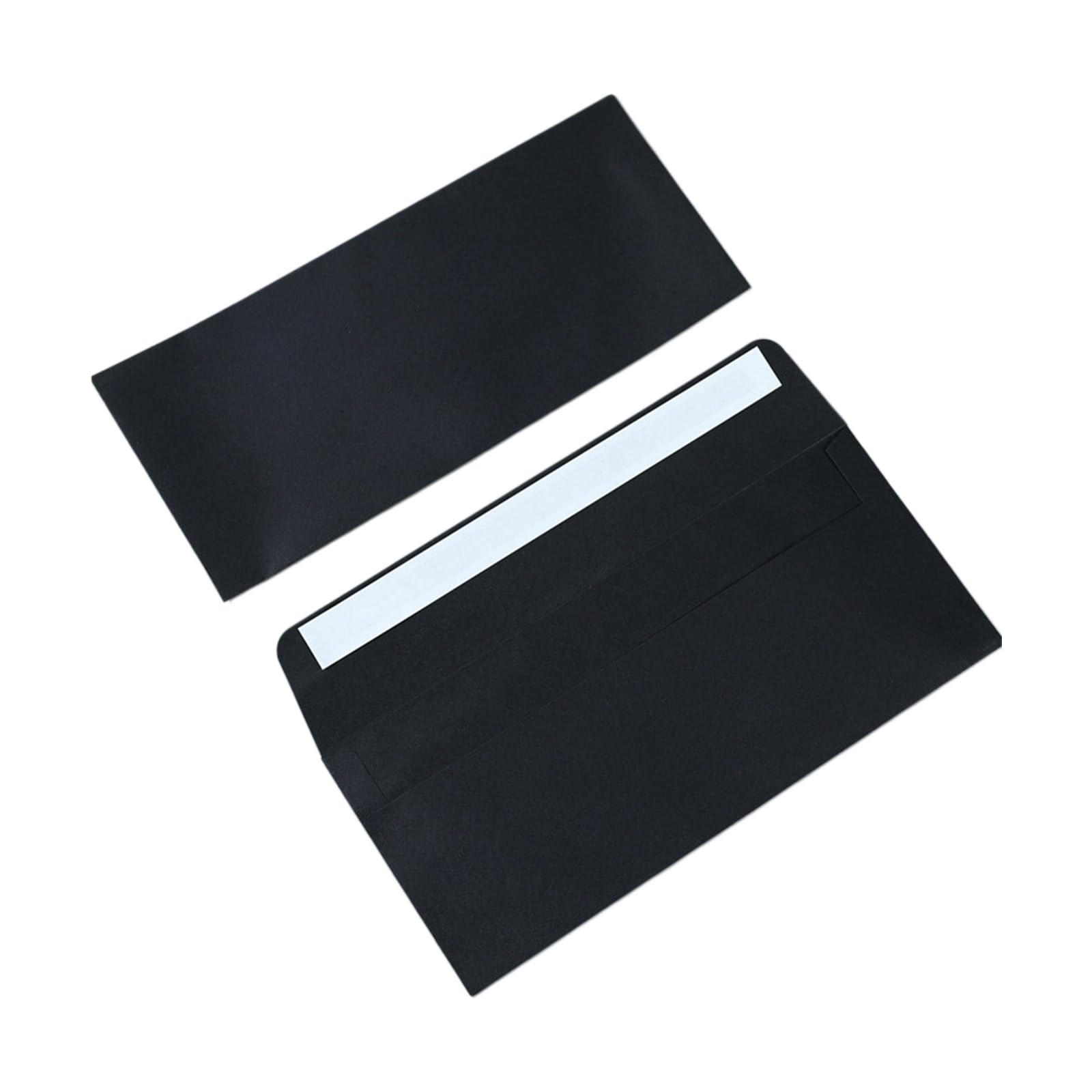 Lot de 100 enveloppes standard à colle intégrée pour invitations de bureau