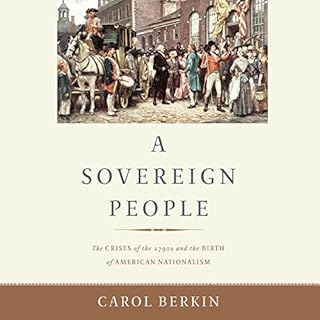 A Sovereign People Audiolibro Por Carol Berkin arte de portada