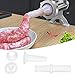 Kitchen Aid Meat Grinder Attachment,Food Pusher for Meat Grinder Sausage Filler, Replacement for 7# Meat Grinder Sausage Attachment for Mixer (4 Pcs)