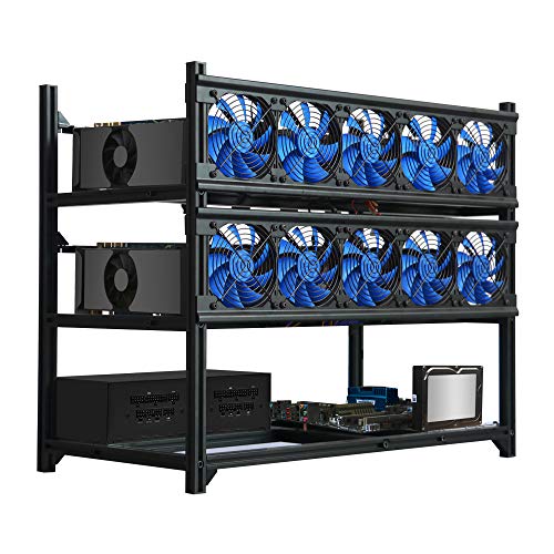 Kingwin Bitcoin Miner Rig Case W/ 6, 8, or 12 GPU Mining Stackable