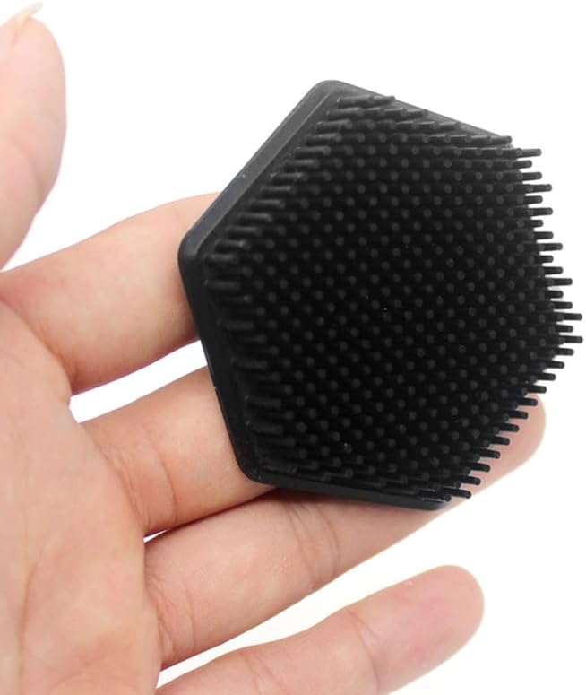 Ipetboom Silicone Facial Cleansing Brush, Manual Face Brush for Deep Cleaning and Gentle Exfoliation Lightweight Portable for Daily Skincare