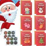 【Détails des cartes de Noël】Ces carte de voeux Noel sont pliables, avec un espace d'écriture interne suffisant et peuvent être facilement écrites avec divers stylos. Les dimensions de la cartes Noel pliée sont de 11,3x8,4 cm, celles de la cartes Noel dépliée de 11,3x16,8 cm. L'enveloppe mesure 8,9x12 cm, et l'autocollant circulaire de fermeture a un diamètre de 3 cm.