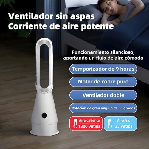 BeSokar Ventilador Torre JF-500 con Calefacción, Enfriamiento, Purificador de Aire, Oscilación de 120° y Mando a Distancia​​ - imagen 2