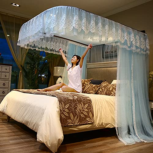 Rideau de lit double pour bloquer la lumière et créer une séparation de chambre en U
