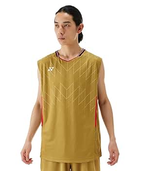 YONEX ノースリーブシャツ JP O イエロー メンズゲームシャツ（ノースリーブ）. 10579|10579】ヨネックス