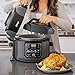 Ninja OP305 Foodi 6.5 Quart Pressure Cooker That Crisps, Steamer & Air Fryer with TenderCrisp Technology Multi-Cooker and Fryer All-in-One (Renewed)