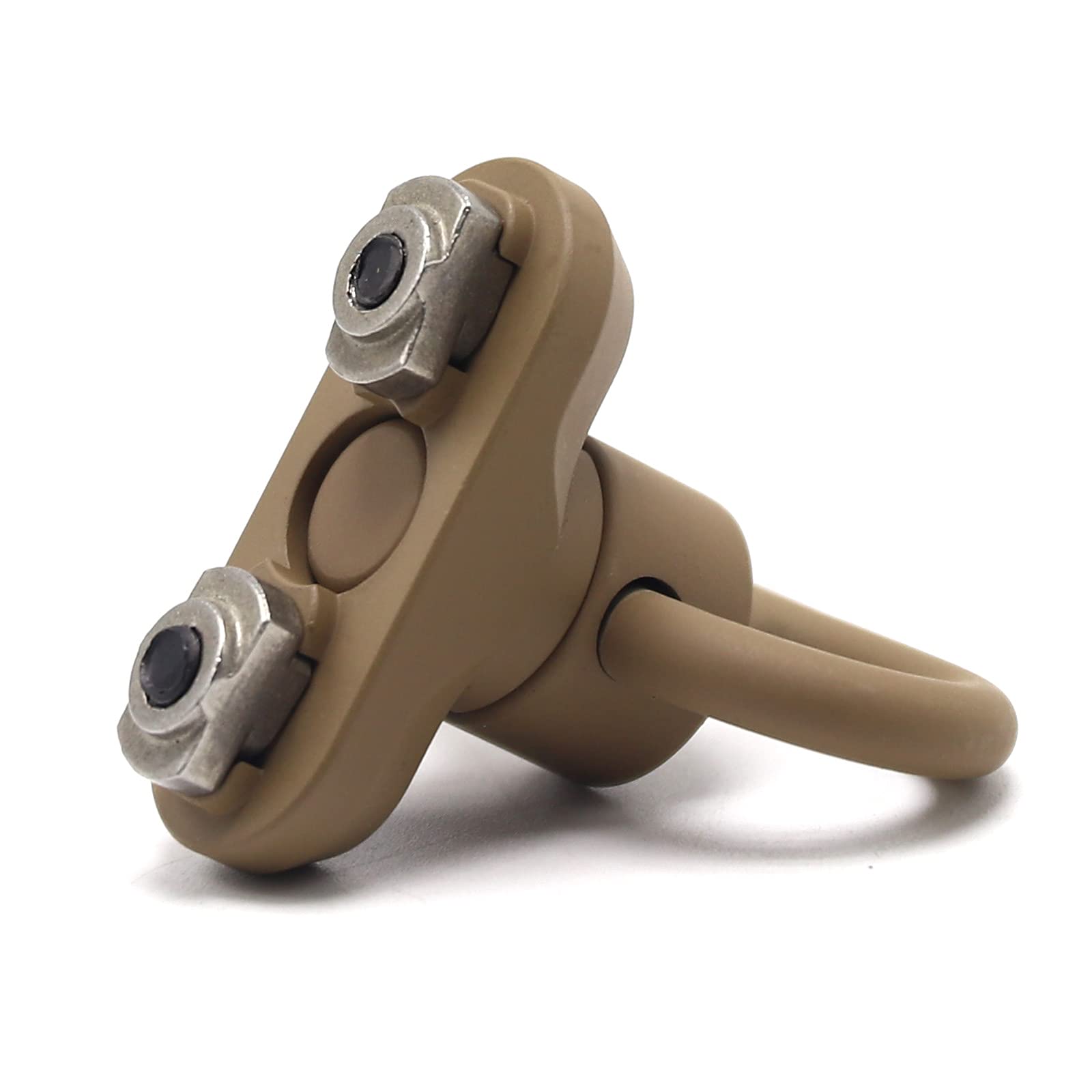 ND QD Sling Mount Sling Swivel 1.25 Inch Adattatore Attacco 2 Pack-Sand