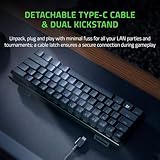 Razer Huntsman Mini (Switches Violets) - Clavier Gamer Compact à 60% (Switches Opto-Mécaniques...
