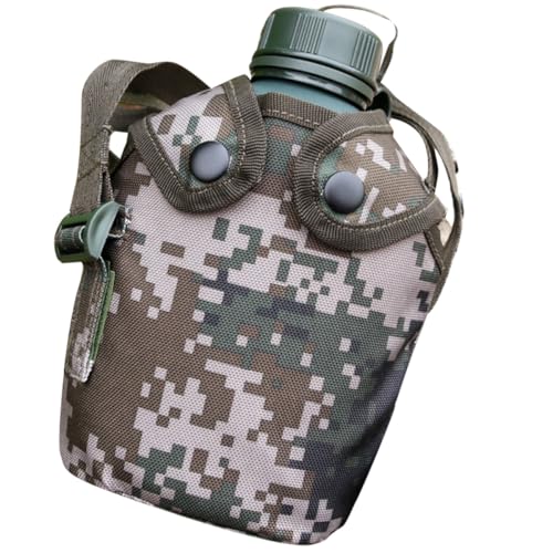Bouteille d'eau militaire 1l en aluminium pour camping et randonnée