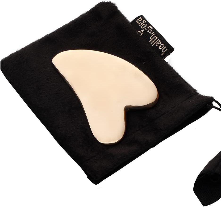 Ayurveda Bronze Kansa Gua Sha Massage Tool Soft Tissue Mobilization
