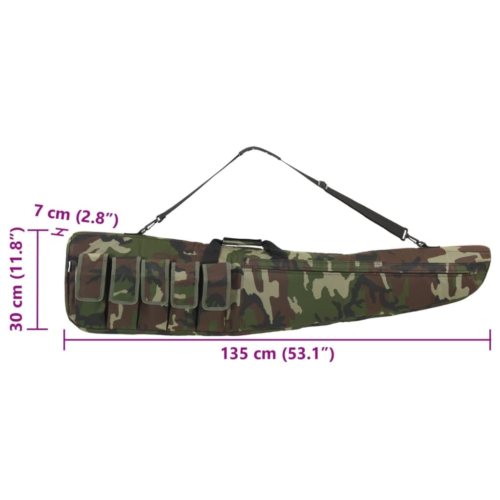 vidaXL borsa per fucile borse per fucili borsa porta fucile