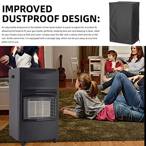 MRWiZMS Telone Stufa a Gas Bombola, Il Tessuto Telone Stufa, Cover Protettiva Stufa, 210D Oxford è Resistente alla Polvere e all'Acqua, Ideale per Uso Interno ed Esterno (46x38x74cm) - Image 6