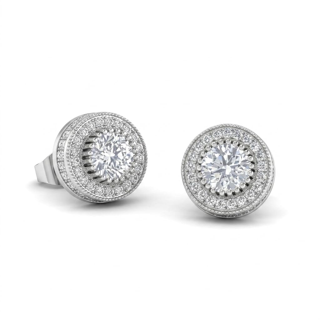 salty alpha Tidbit Earrings for Men & Boys | Studs | Ear Tops | Hoops | Ear Piece | Stylish & Minimal | Birthday Gift | Aesthetic Jewellery | Accessories for Everyday Wear-picture-30