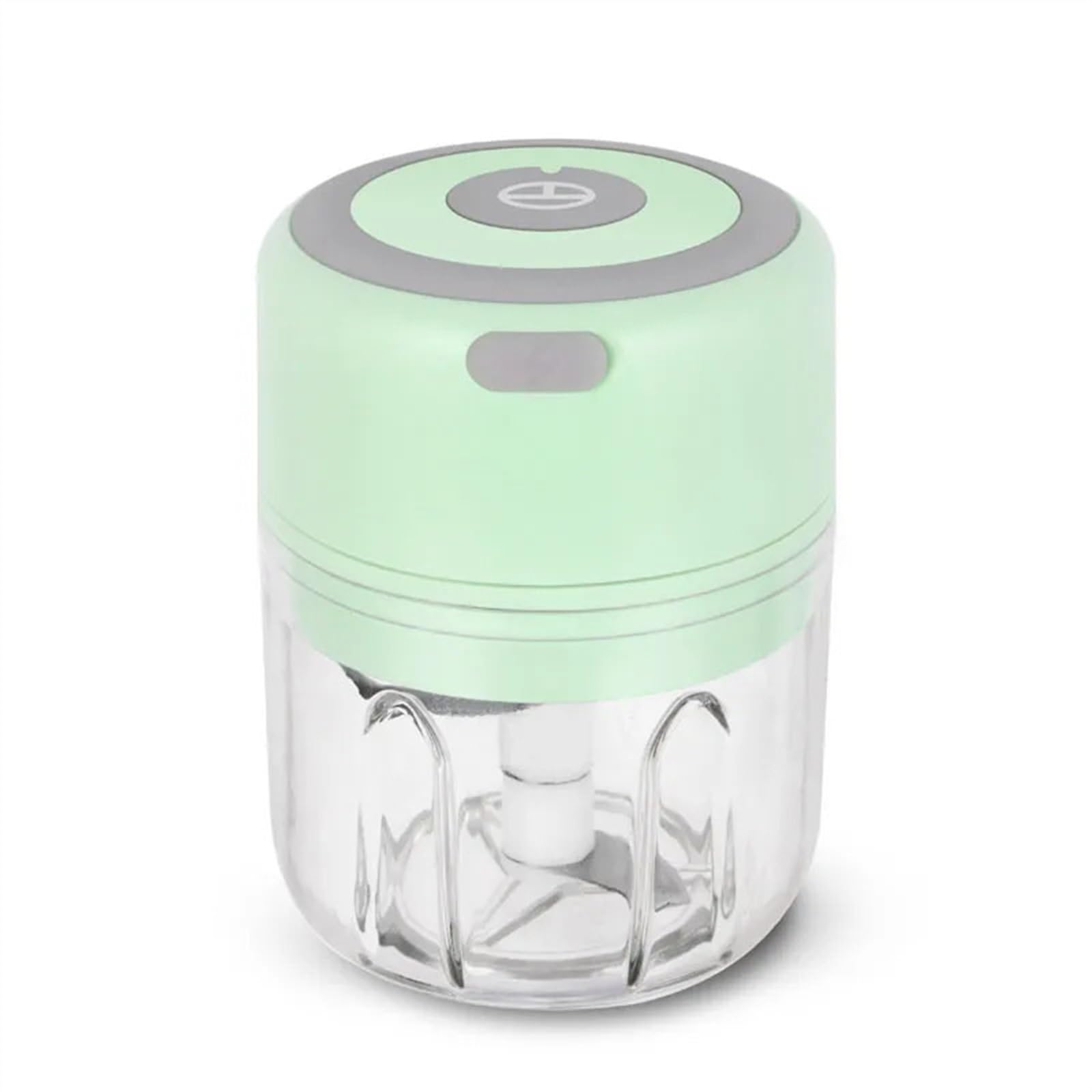 grattugia Mela Elettrico Chopper Alimentare 100/250ml Mini USB Senza Fili Elettrico Aglio Schiacciatore USB Aglio Schiacciatore Cucina Frutta Verdura Gadget Strumento (Color : A-Green-250ML)