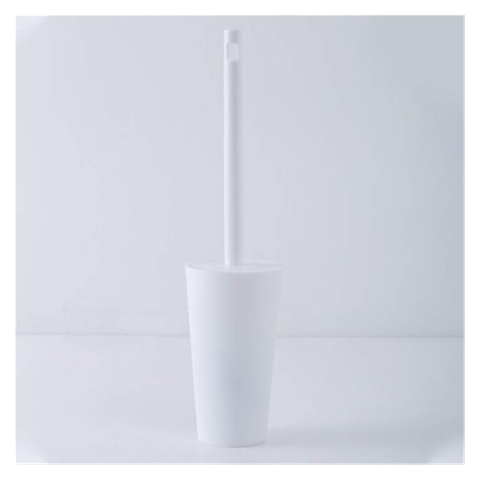 Brosse de toilette avec support pour nettoyer facilement le fond de la cuvette sans éclabousser