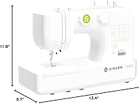 Vista 9 de SINGER Máquina de coser SM024 con kit de accesorios incluido, 24 puntadas, simple e ideal para principiantes