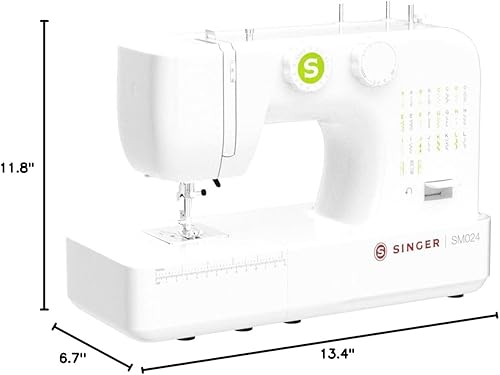 Miniatura 9 de SINGER SM024 Máquina de coser con kit de accesorios incluido 24 puntadas simple e ideal para principiantes