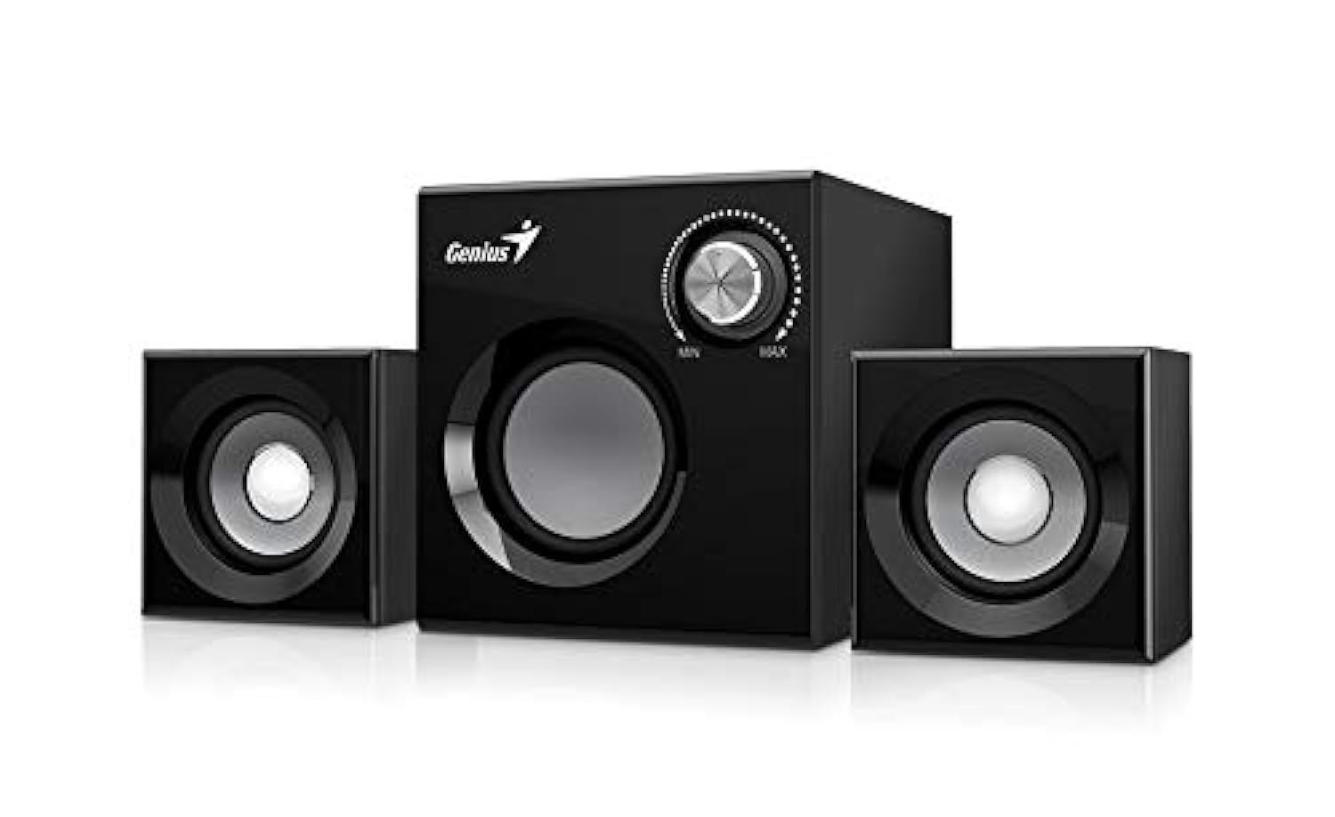 Genius Subwoofer Sw-2.1 370 Rocket Subwoofer 8 Watts Black