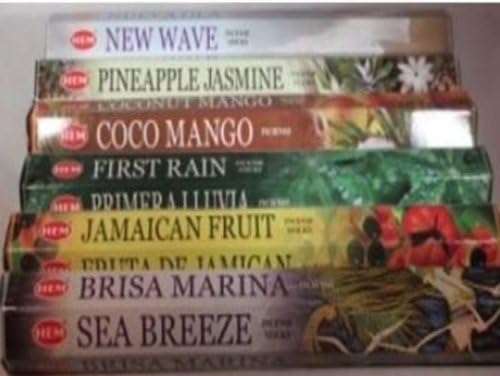 5 HEM Incense Variety Pack - Tropical