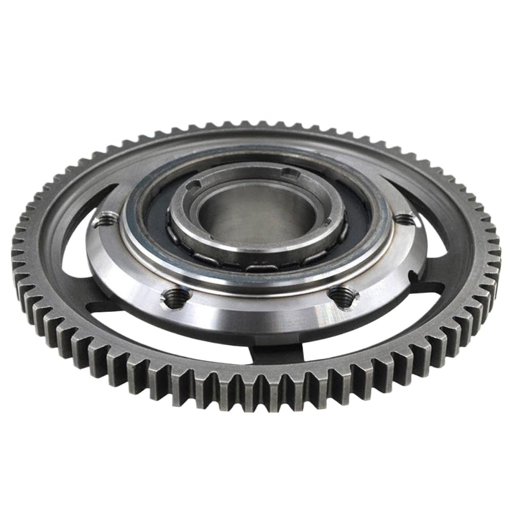 One Way Starter Clutch Gear Assembly Bearing Gear Flywheel Compatible with TRX400EX 400 EX 1999-2008 TRX400X 2009-2014