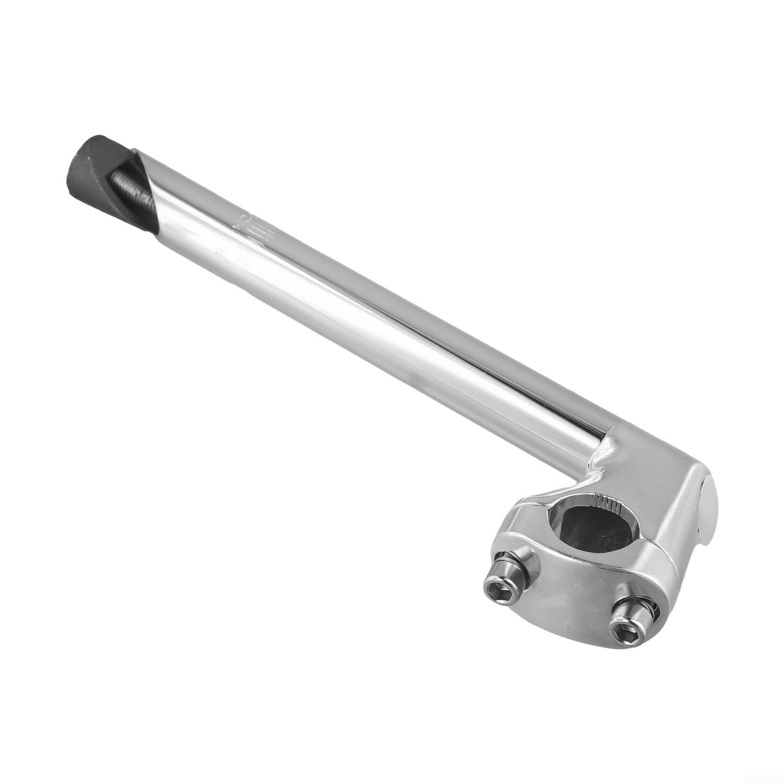 Attacco manubrio a collo d'oca per forcella da 22 mm, leggero e in lega di alluminio, lunghezza del palo centrale 220 mm per stabilità (40 x 25,4 x 22,2 x 220)