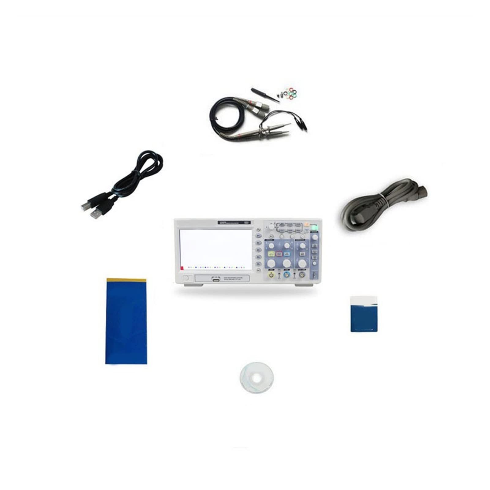 Osciloscopio, Osciloscopio de almacenamiento digital DSO5072P DSO5102P DSO5202P 100M 2 canal(DSO5102P 100M)