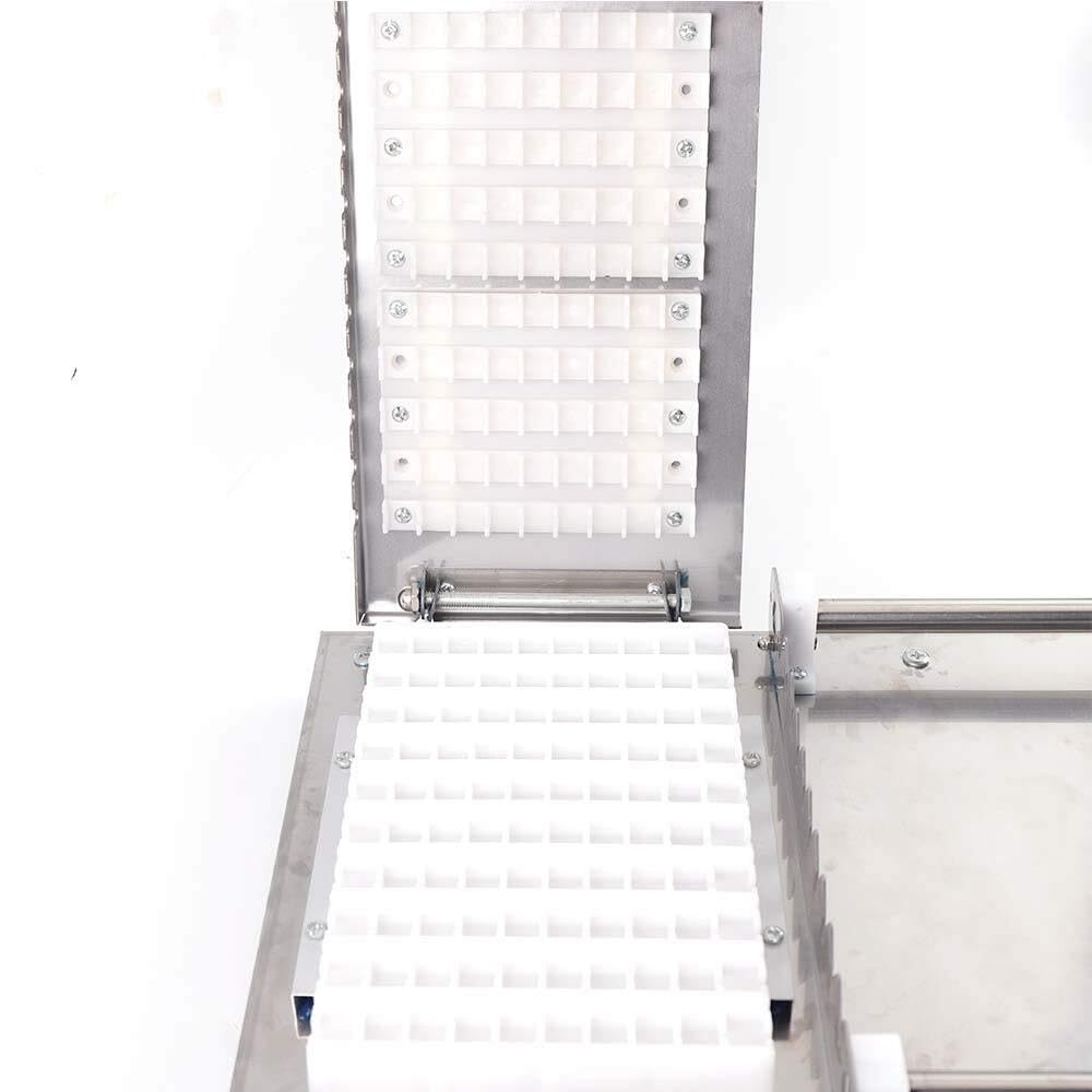 Pincho de acero inoxidable para barbacoa, máquina para hacer cuerdas, multifunción, máquina de carne, brocheta de carne, máquina para hacer brochetas, máquina manual de carne de cordero Satay