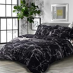 Black Marble Comforter Set
