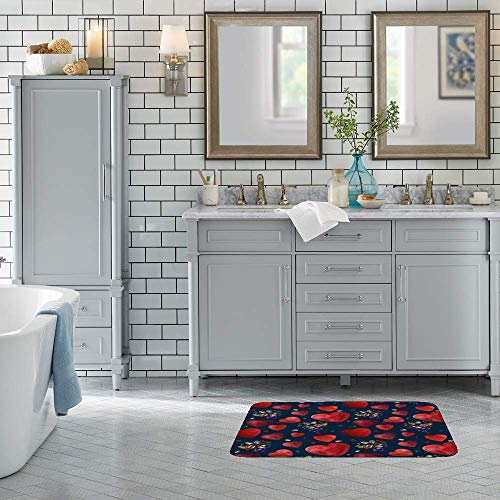 Tapis de bain lavable en machine pour éviter les glissades - 4