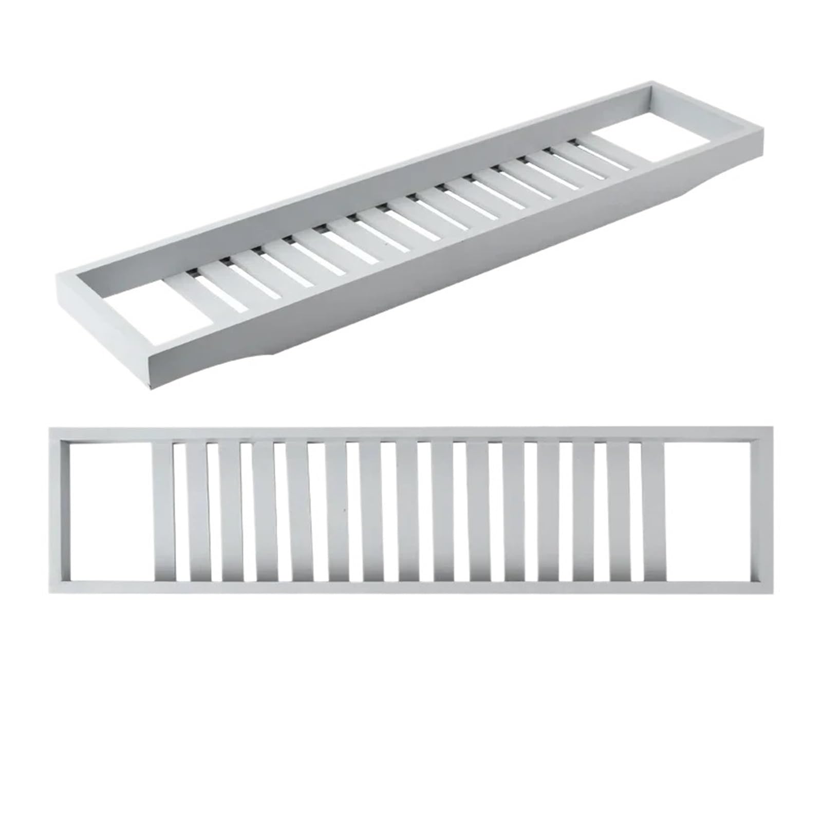 JKJZSALJ Extendable Bamboo Bathtub Tray Caddy - Non-Slip For Spa Relaxation Wine & Tablet Holder - Perfect Bathroom Accessory For Home Serenity-A3