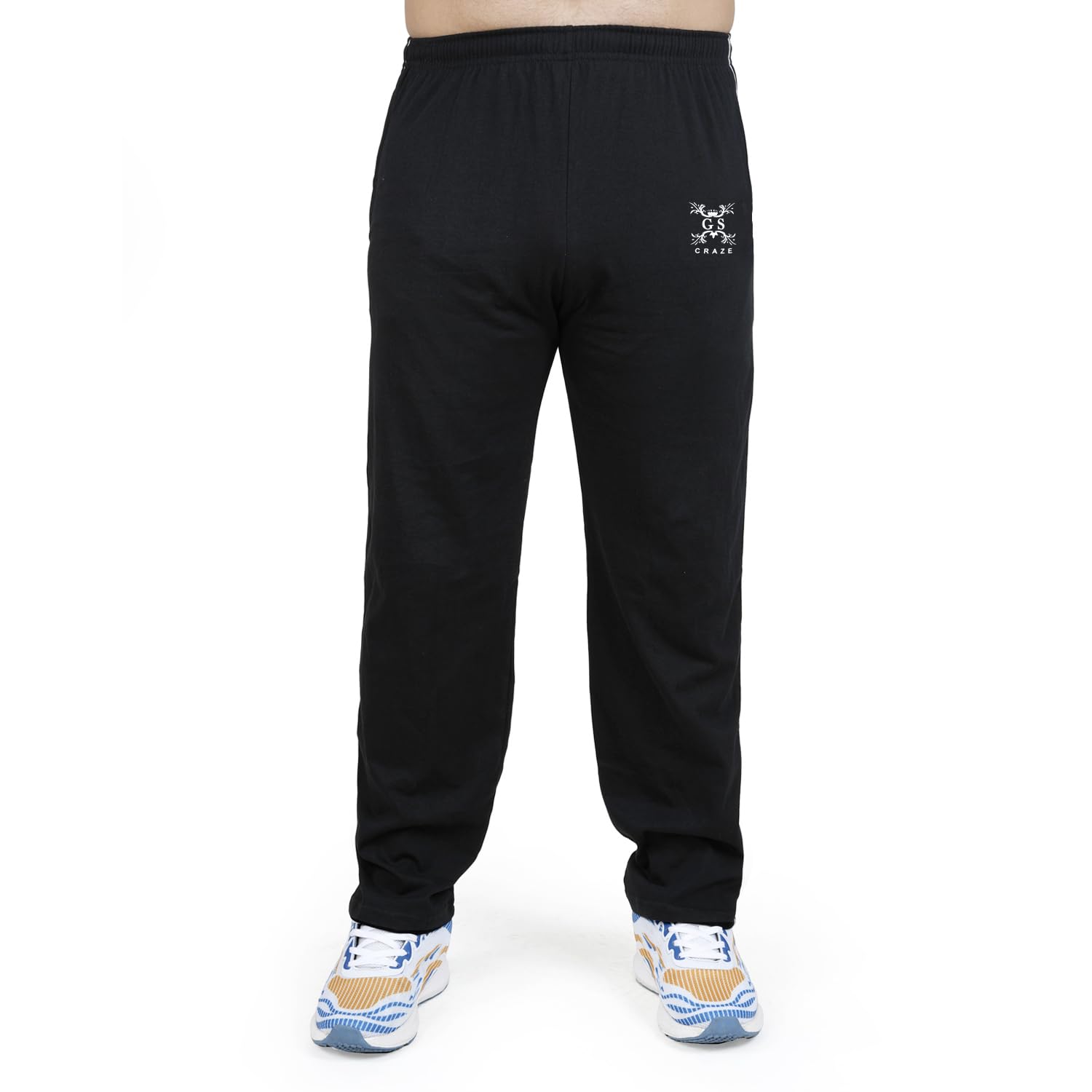 G S Craze Men's Lower Versatile and Comfortable Everyday Wearblack Lower - L |