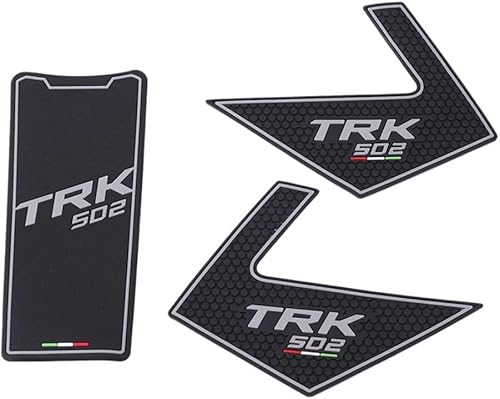 Miniatura 3 de BatwhO Adhesivo para tanque de combustible para motocicleta, gasóleo, combustible, protector para Be&Nelli TRK502 TRK 502 502X Accesorios