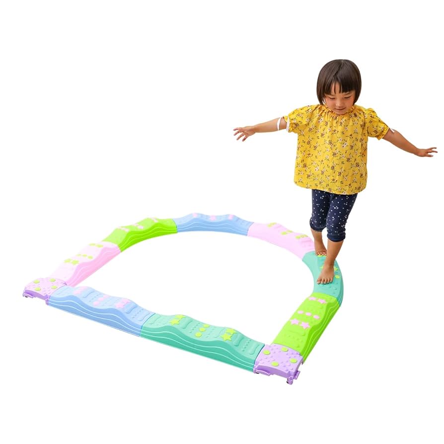 バランスストーンマカロン　2664 1日限り SALE中❣️ Amazon.co.jp: 【WEIMALL】バランスブロック 子供 平均台