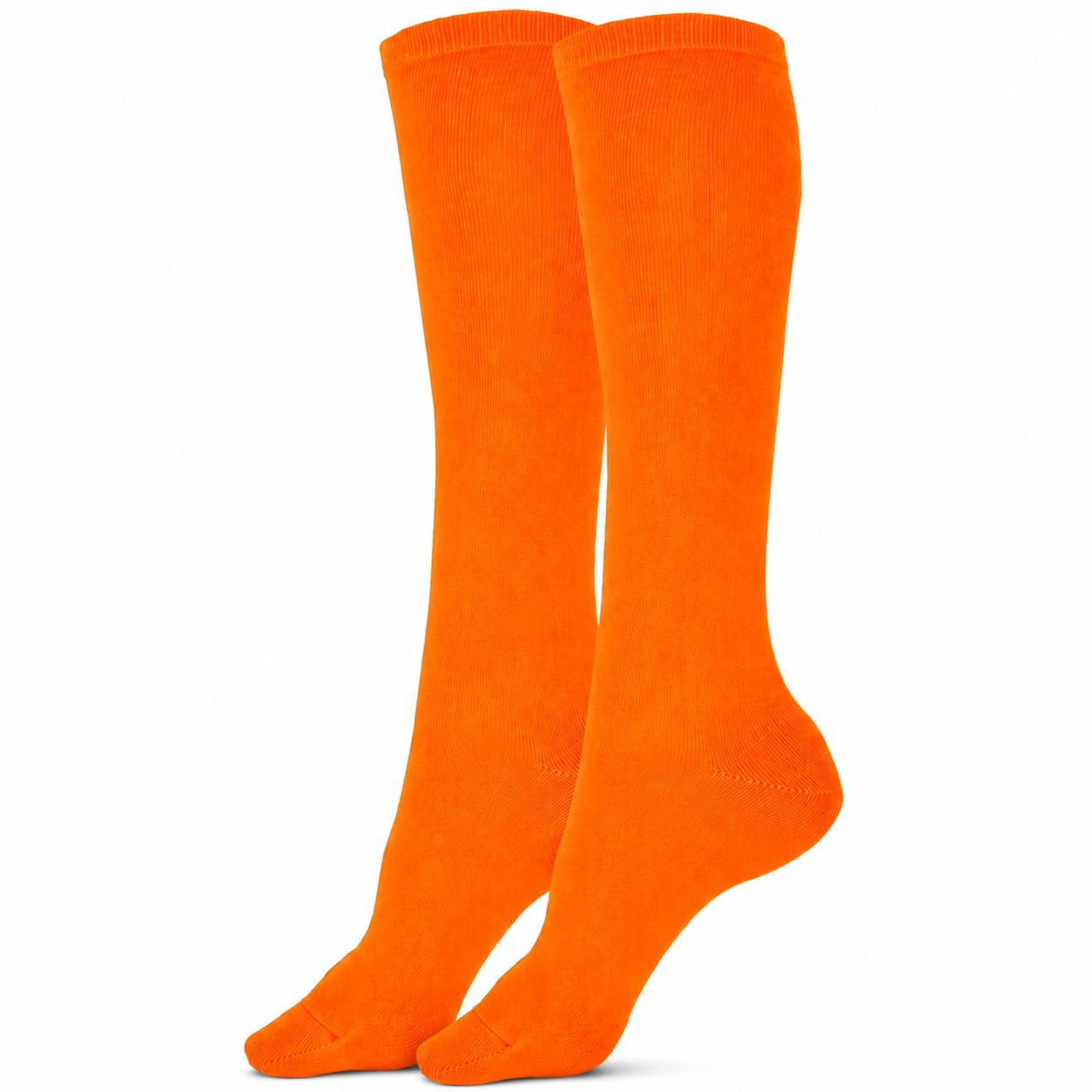 juDanzy Solid Knee High Socks for Sports or School Uniforms