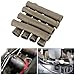 Titanium Spark Plug Wire Boots Thermal Protection Insulator Sleeve, 2500 Degree Heat shield Cover Wrap 6 inch for Car Truck 8PCS