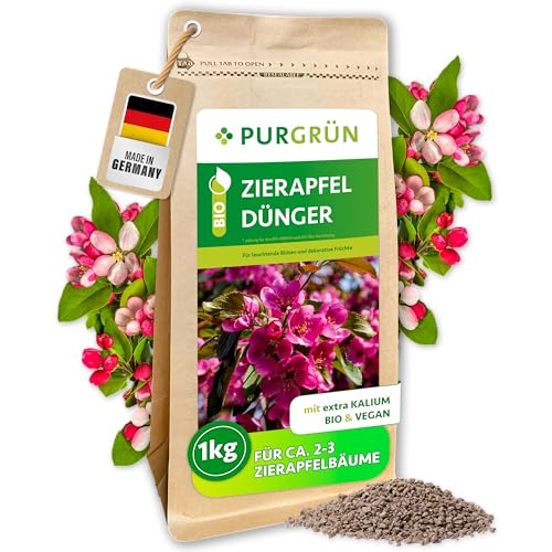 Purgrün® Bio-Zierapfel-Dünger 1 kg – Erhöhte...
