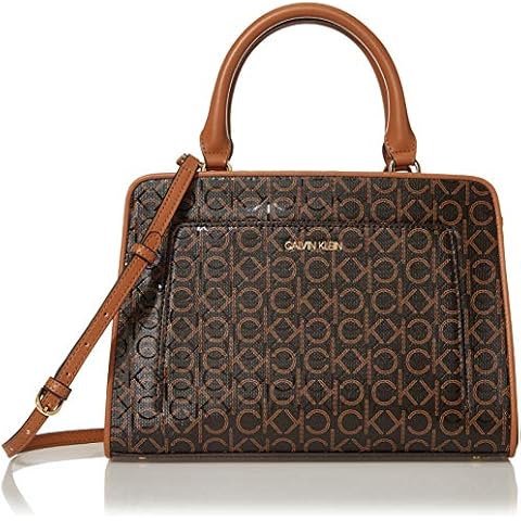 Calvin Klein Women's Margot Satchel Handbag Cover