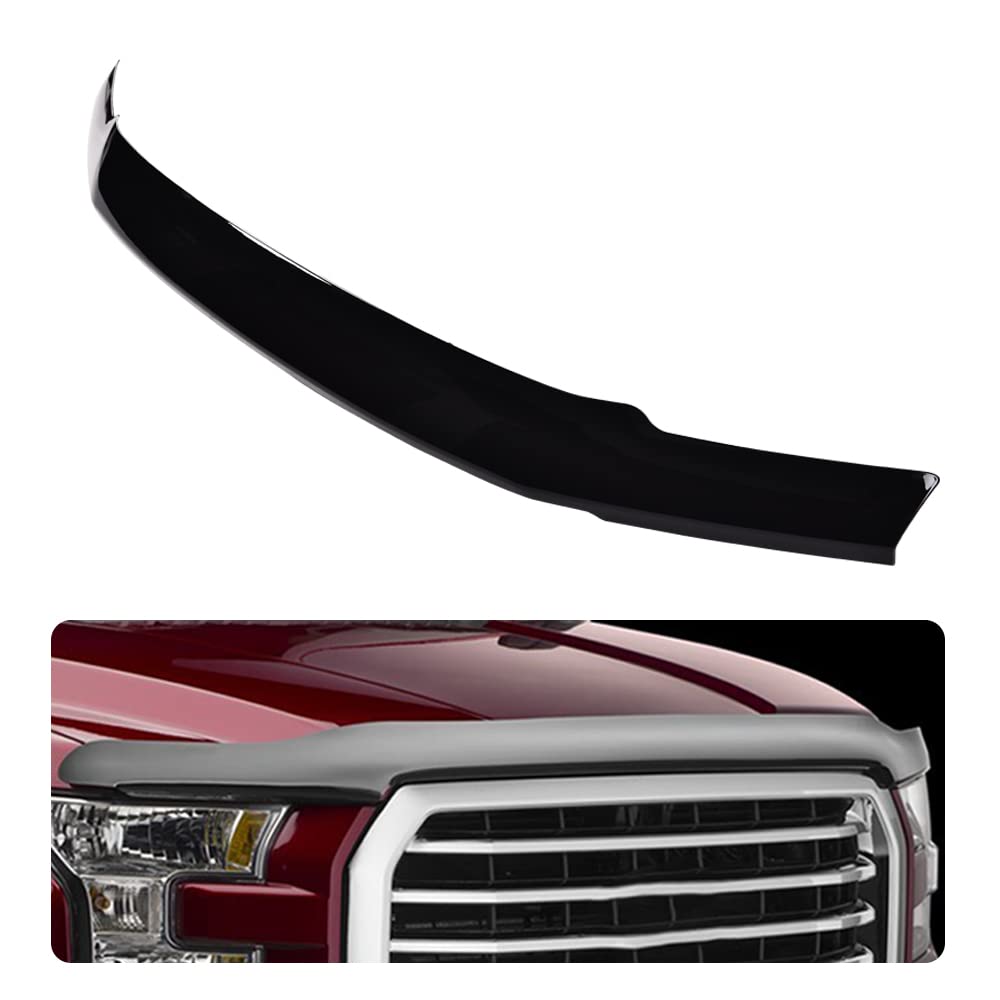Hood Deflector Bug Shield Black