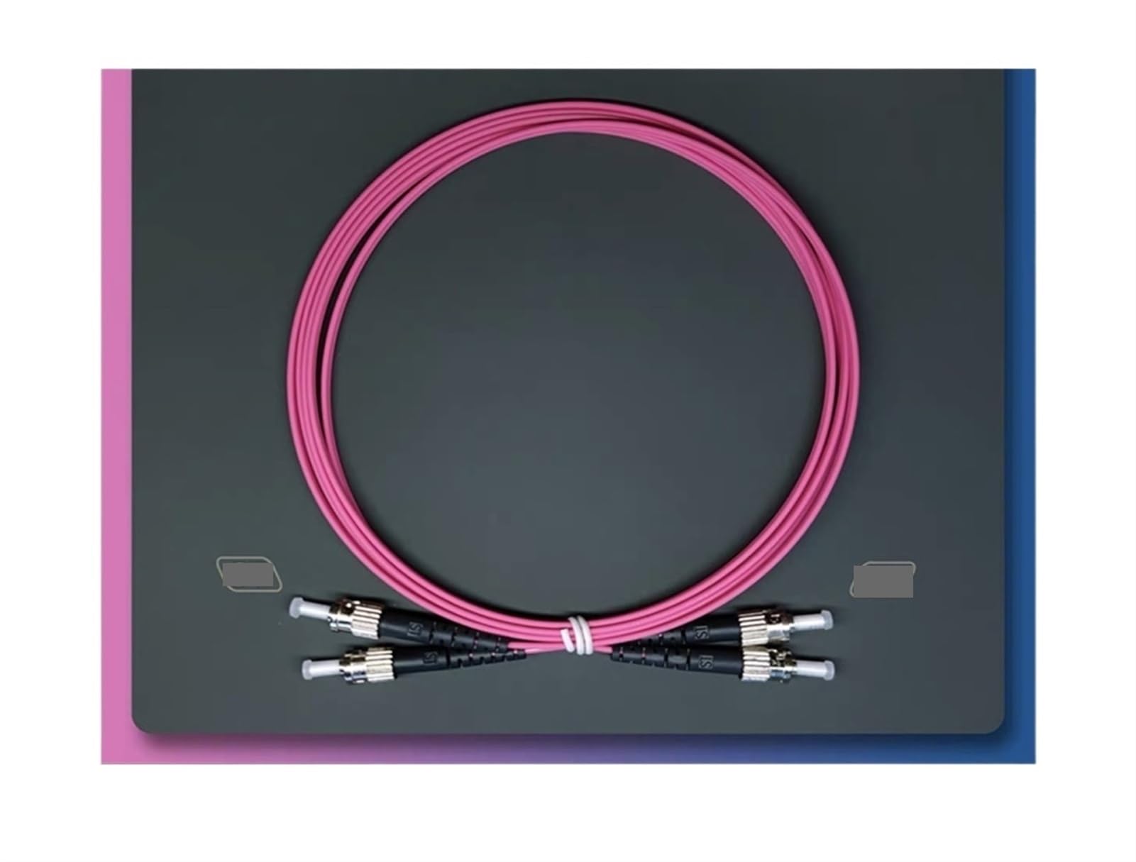 Lot de 10 câbles de raccordement à Fibre Optique d'intérieur OM4 10 Gigabit multimode LC LC SC FC St 1-30 m(25M 10pcs,SC-FC)